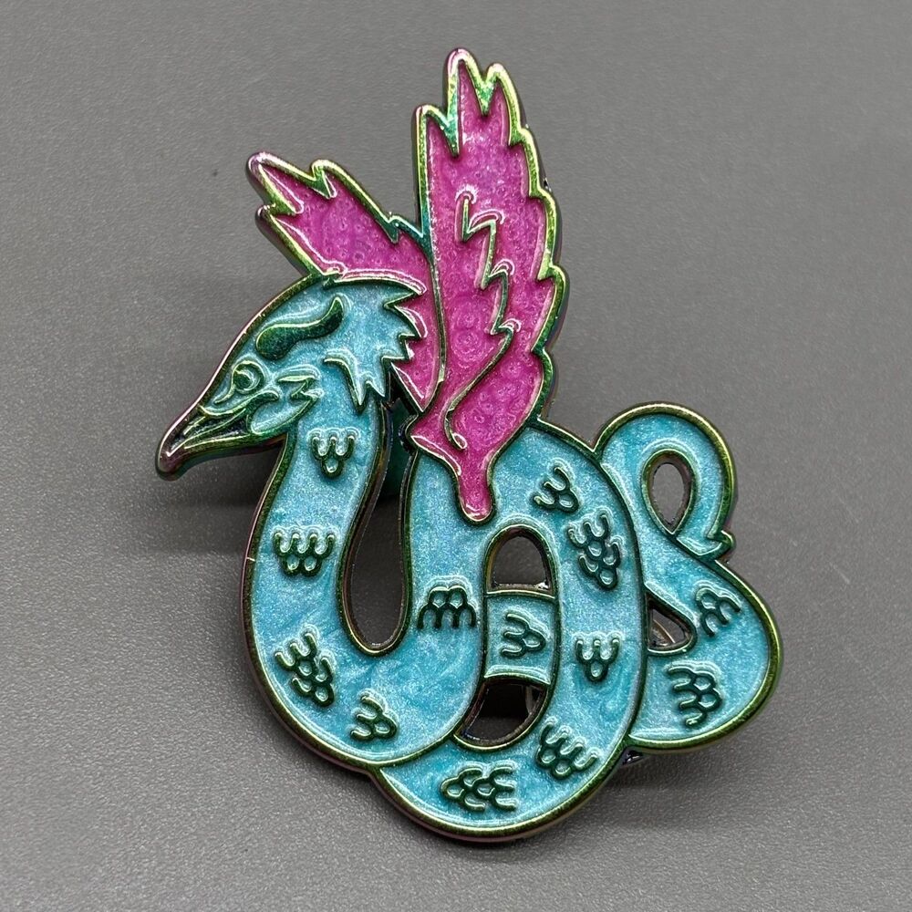 Harry Potter Occamy Enamel Pin Wizarding World Fantastic Beasts Loot Crate 2019